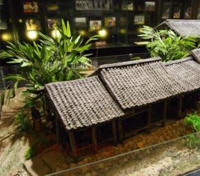 绿植凉亭场景